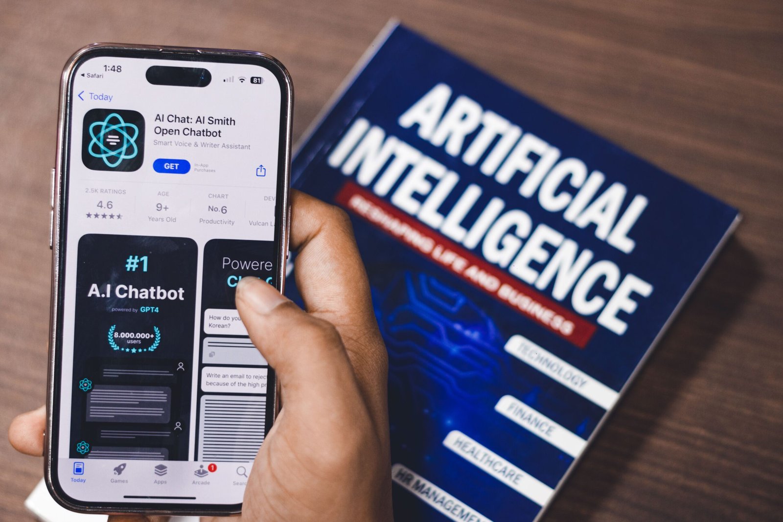 AI chatbot and AI agent development company conversation interface