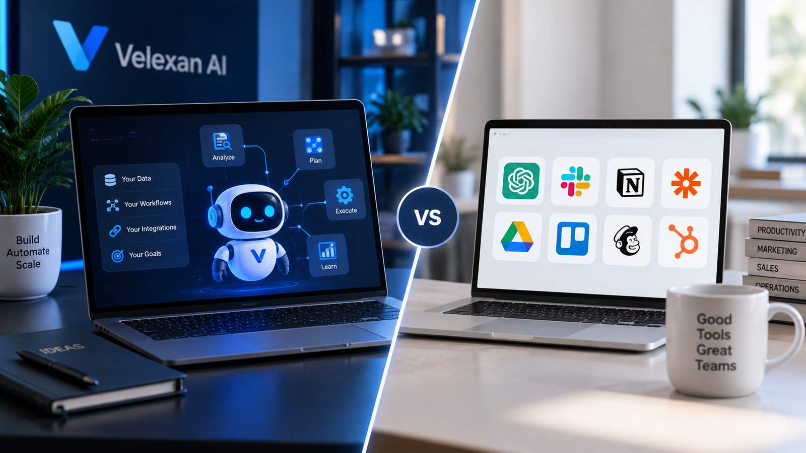Custom AI agents versus off the shelf automation tools