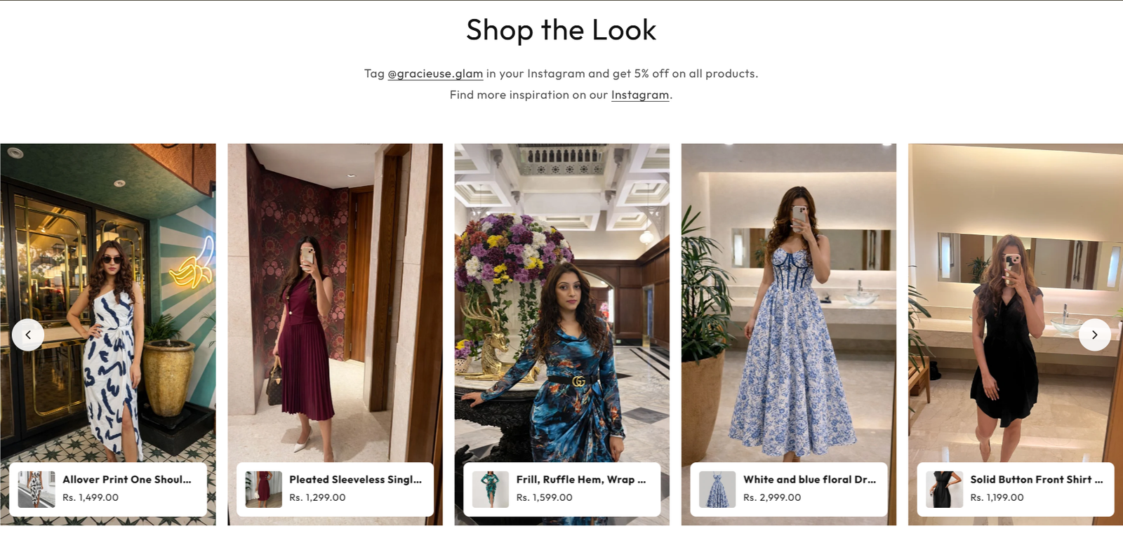 Gracieuse Glam by Gargi project showcase