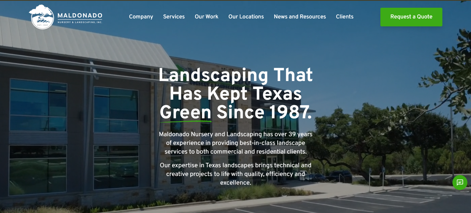 Maldonado Nursery & Landscaping digital project