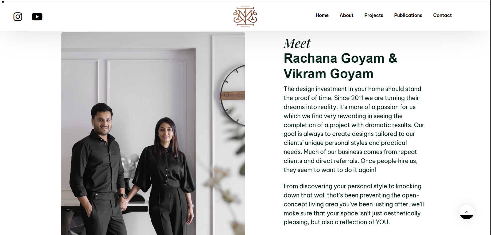 Midas Luxury Interiors website design