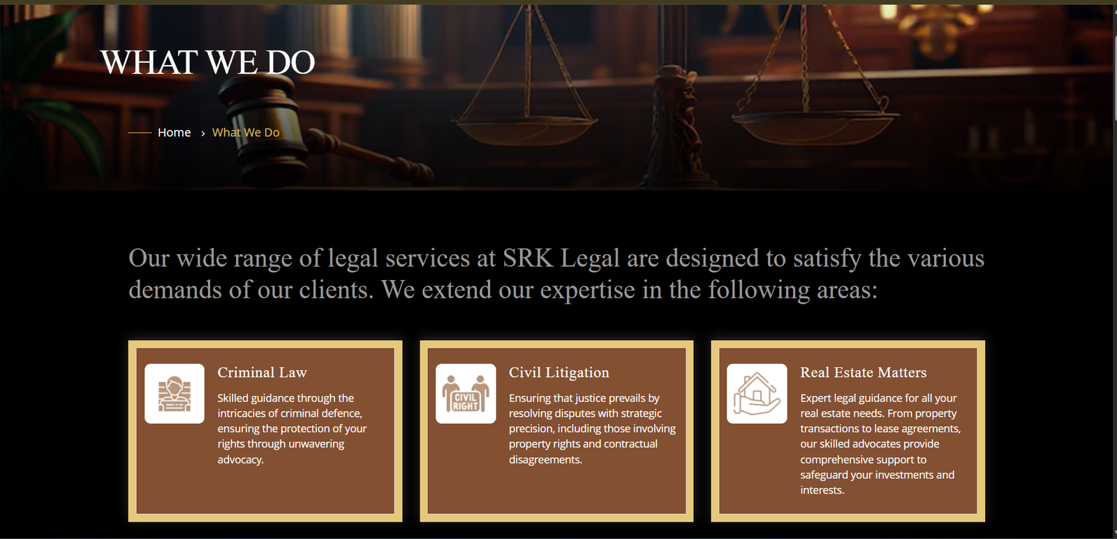 SRK Legal digital interface